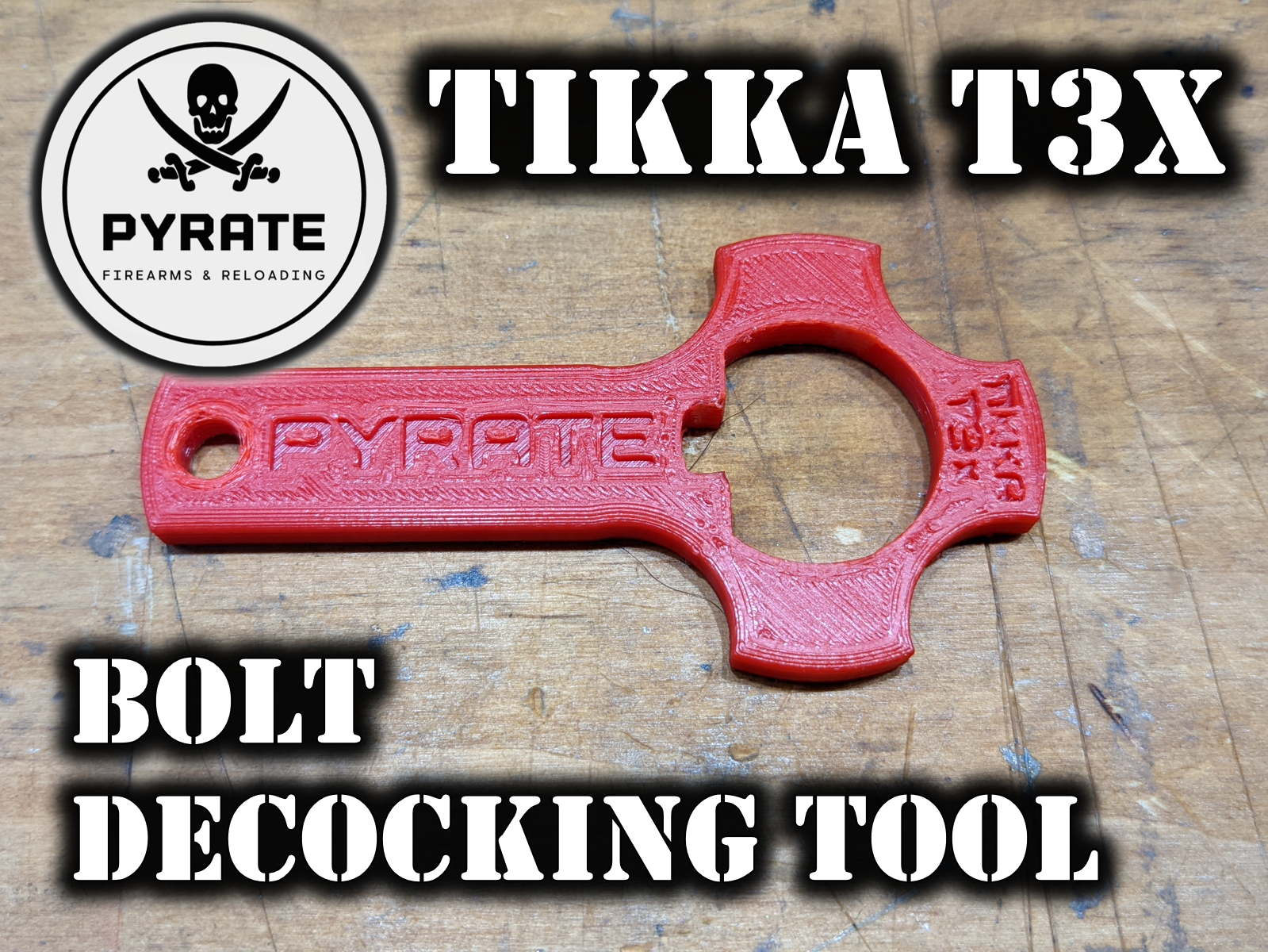 Tikka T3x & T3 Bolt Decocking Tool